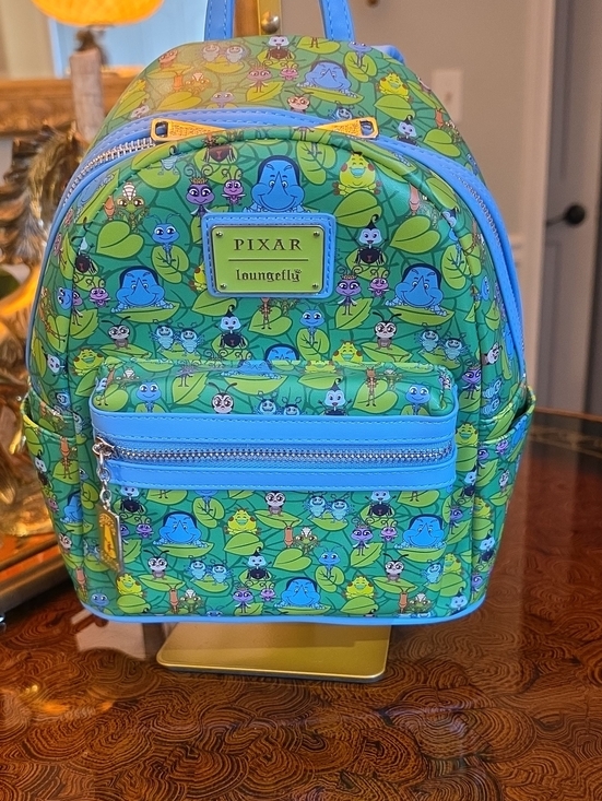 Loungefly Other - Loungefly Green Blue Pixar 'A Bug's Life' Kids Mini Backpack